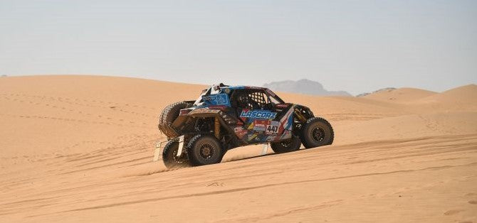 Help Flash apoya en su aventura a Joan Lascorz, primer piloto tetrapléjico del Dakar