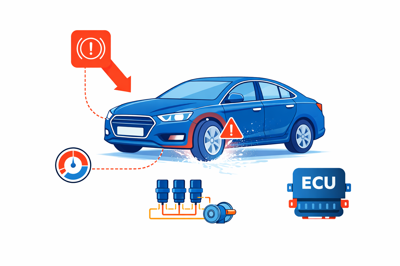 Cómo funciona el ABS en un coche