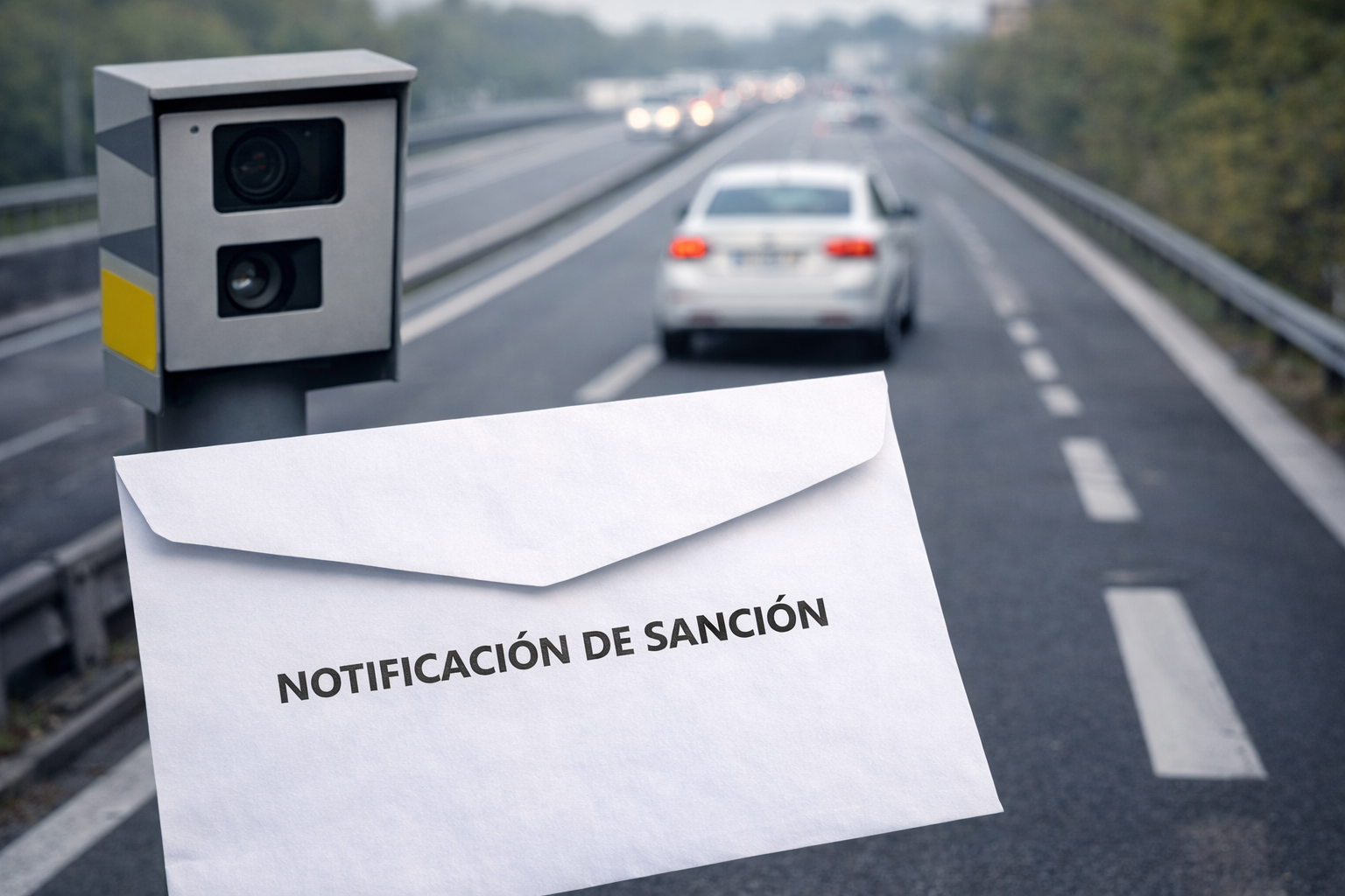 Cuánto tarda en llegar una multa